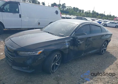 2022 Honda Accord Sport z USA, uszkodzony, nr VIN 1HGCV1F30NA221218